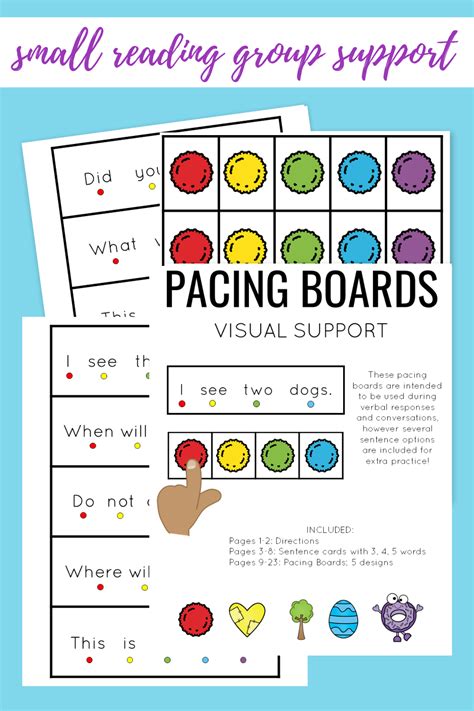 Pacing Board Printable